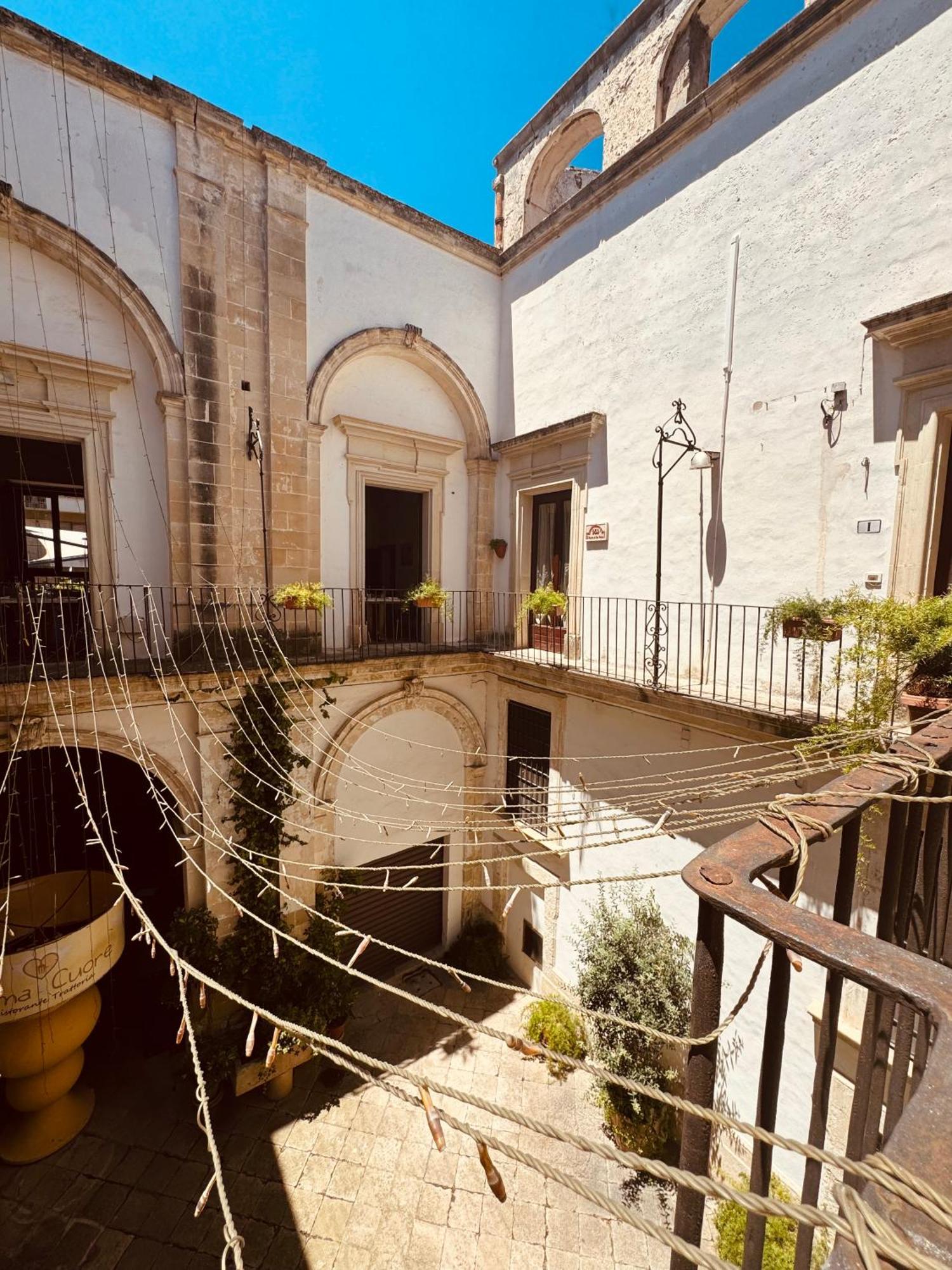 לינה וארוחת בוקר גלאטינה Il Pozzo Di San Paolo מראה חיצוני תמונה