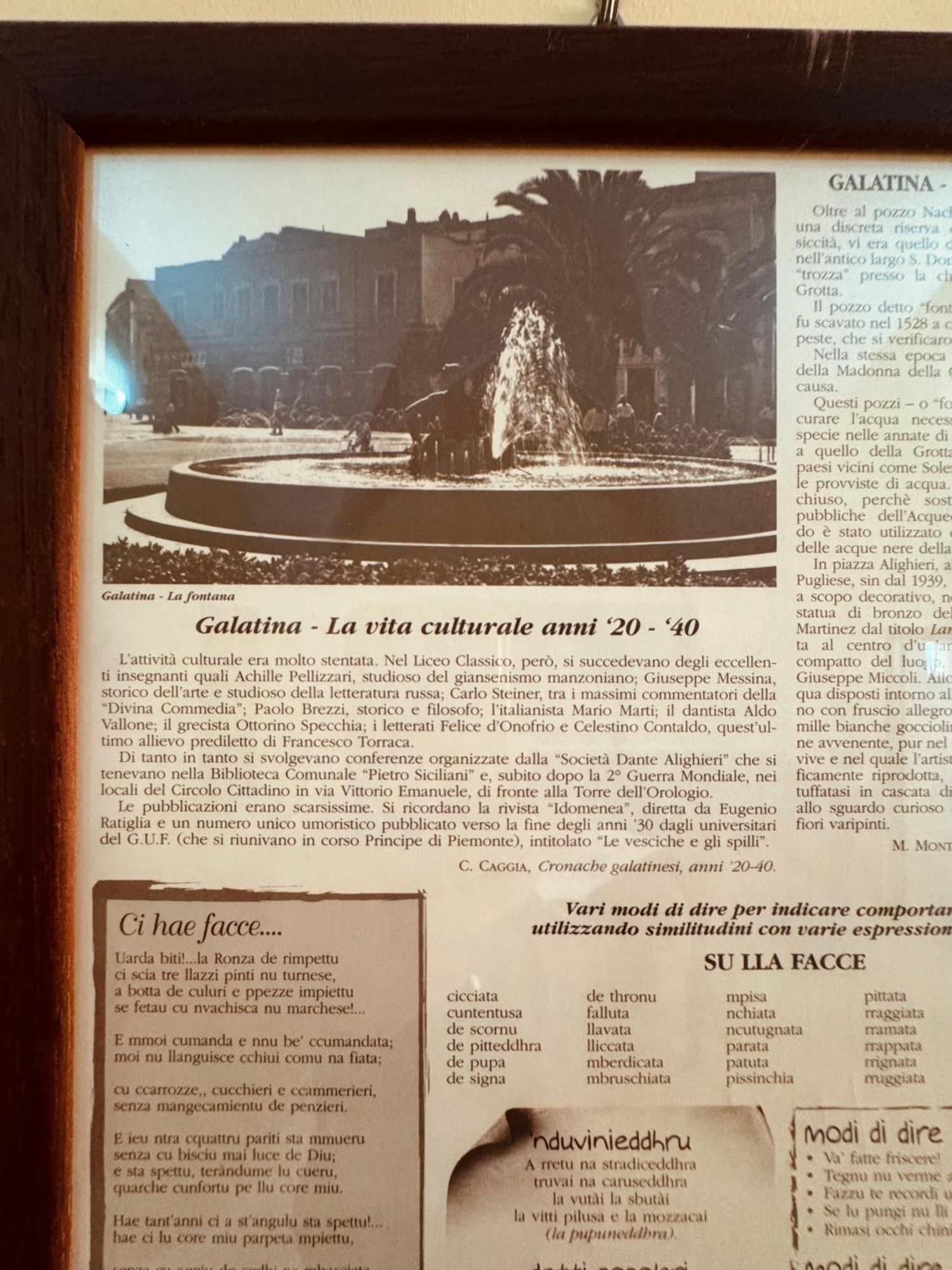 לינה וארוחת בוקר גלאטינה Il Pozzo Di San Paolo מראה חיצוני תמונה